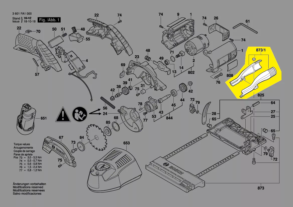 Adaptateur pour aspiration réf. 1 619 P11 537 Bosch